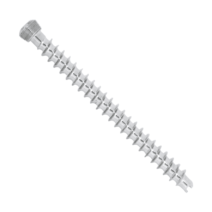 Tornillo canulado esponjoso bloqueado 6.5 mm (rosca total) — referencia 325