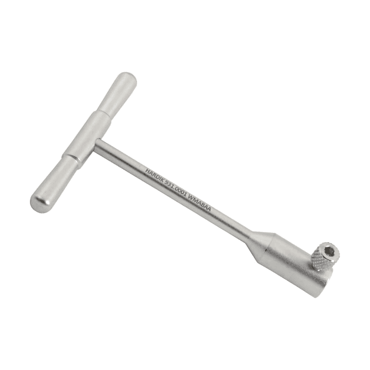Mango simple para clavo de Steinmann y tornillo de Schanz Tornillo — referencia 931.0001