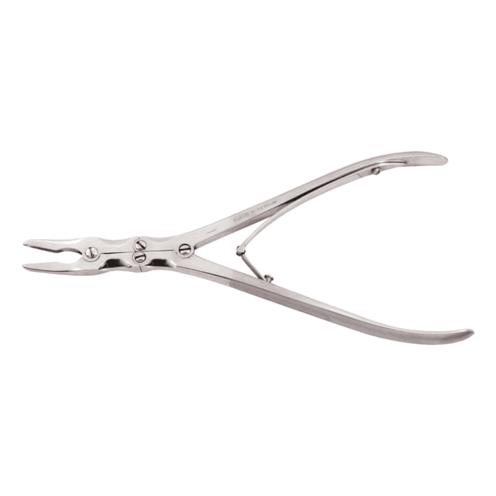 Pinza gubia recta mediana (doble acción) — referencia 691.017