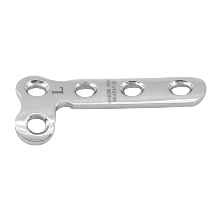 Placa en L (izquierda y derecha) 2.7 mm — referencia 103