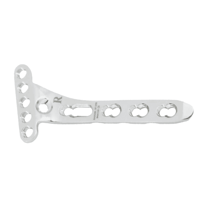 Placa de radio distal bloqueada 2.7 mm — referencia 187