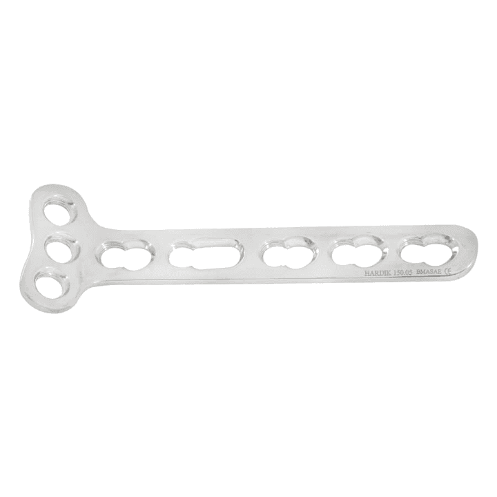 Placa en T bloqueada 3.5 mm — referencia 150