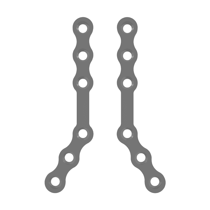 Placa angular 1.5 mm — referencia T015