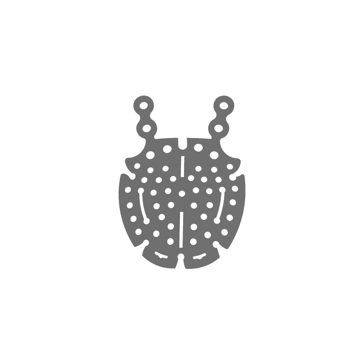 Placa de piso orbitario 1.5 mm — referencia T023.01